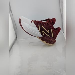 New Balance Women's Sneakers in Maroon and White